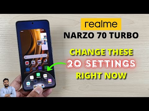 Realme Narzo 70 Turbo 5G : Change These 20 Settings Right Now