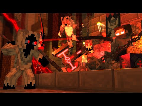 "In the End" - A Minecraft Music Video ♪ - Herobrine Vs Entity 303 [Part 4]