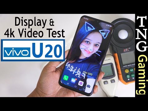 vivo U20 - 4K Video & Display Test