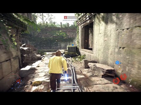 STAR WARS Battlefront II Galactic Assault (PS5) Luke Skywalker Gameplay