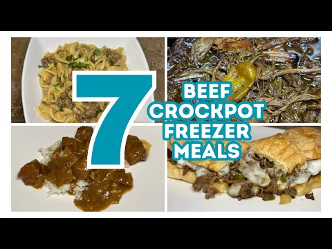 Freezer Meal Prep! Prep & Freeze Easy Beef Meals for Busy Days!