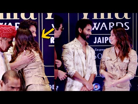 Kareena Kapoor Hugs Shahid Kapoor On Stage At IIFA Awards 2025 Press Conference