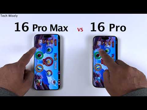 iPhone 16 Pro Max vs 16 Pro - Speed Performance Test