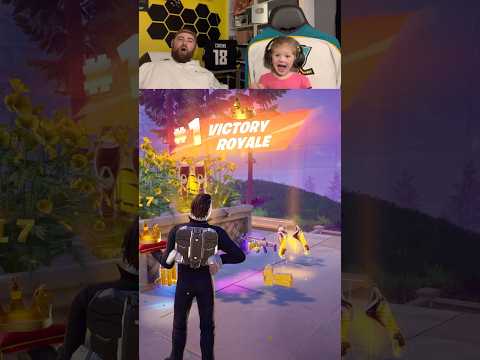 I Bet This 3 Year Old Girl Has More Crown Wins than You!! #fortnite #fortniteclips #gaming