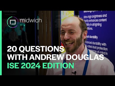 20 Questions with Andrew Douglas | Samsung Electronics | ISE 2024 Edition