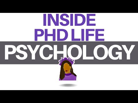 PhD Student Life | Clinical Psychology (INSIDE LOOK)