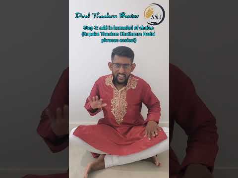 Konnakol - Dual Thaalam Basics - 4 x 3 vs 3 x 4 - Arthavan Selvanathan #mridangam #konnakol