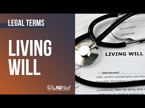 Legal Terms: Living Will