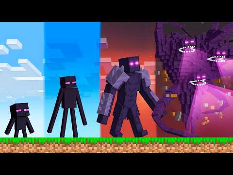 Upgrading ENDERMAN Into a GOD in Minecraft