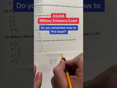 ASVAB Prep Math Knowledge walkthrough Mometrix #19