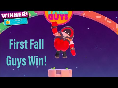 My First Fall Guys Win!