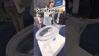 Satisfying #toiletbowl #transparent #shortstrending  #fypシ゚viralシfypシ゚  #viral #trendingvideo