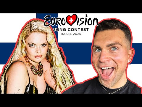 LET’S REACT TO FINLAND’S ENTRY FOR EUROVISION 2025 | ERIKA VIKMAN - ICH KOMME