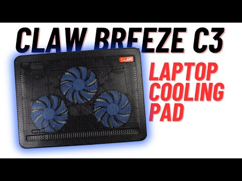 Claw Breeze C3 Laptop Cooling Pad Unboxing & Review!