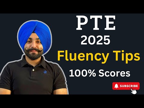 PTE 2025 Fluency new tips, how to improve flow ( Gurwinder Sir )