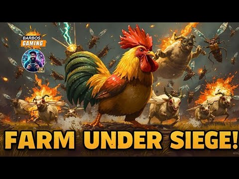 Farm TD: Defend or Be Devoured! Epic Battle Against Swarming Insects!