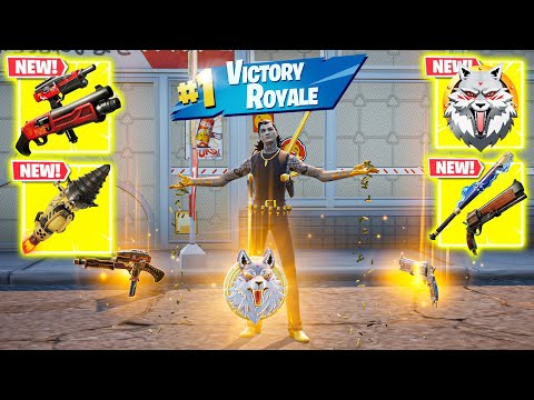 OUTLAW MIDAS vs ALL NEW MEDALLIONS & MYTHIC WEAPONS ( NEW! FORTNITE CHAPTER 6 SEASON 2 )