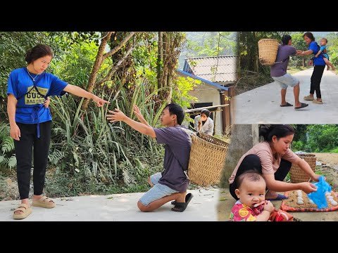 Single father, single mother, selling fruit at the new market, met and conflict arose