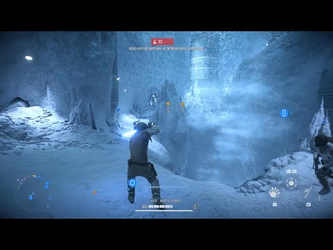 STAR WARS Battlefront II Galactic Assault (PS5) Luke Skywalker Gameplay