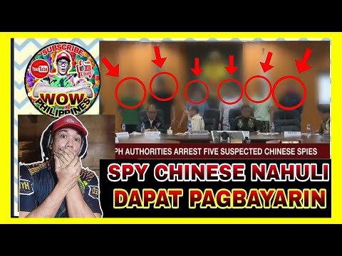 SPY NA MGA CHINESE HULI  ILLEGAL ACTIVITIES NA GINAGAWA SA PILIPINAS. DAPAT MAGBAYAD NG BILLION