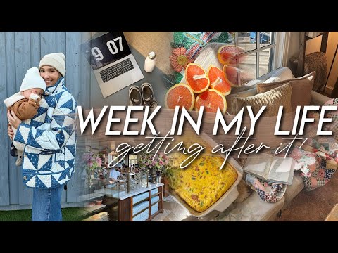 WEEK IN MY LIFE | exciting purchase, working on my goals, exercising, & kicking the winter uglies 💫