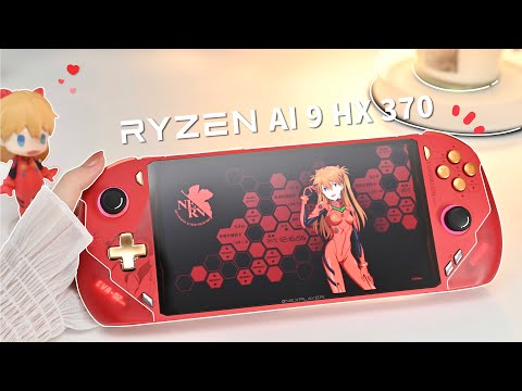 🌹 So Beautiful and Powerful OneXPlayer F1 Pro EVA 02 Unboxing🎮 | Asuka Edition❤️‍🔥 | Accessories