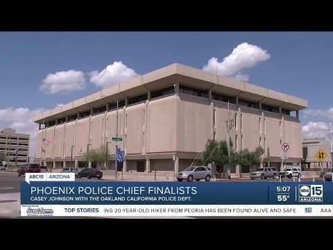 City of Phoenix narrows search for new police chief