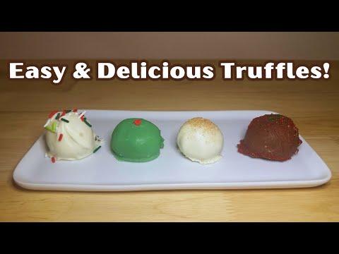 Easy Homemade Truffles: 4 Must Try Flavors!