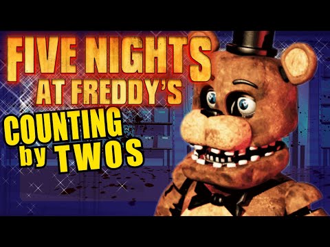 Five Nights at Freddys FNAF Teaching Counting by Twos Educational Math Video for Kids