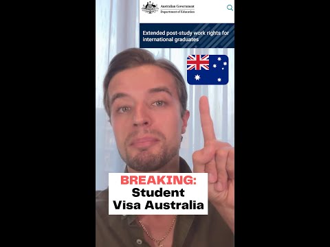 Australia Student Visa Updates 2023 - AMAZING NEWS! (for working & staying)