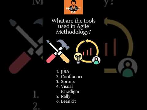 What are the Tools used in Agile Methodology ? #shorts