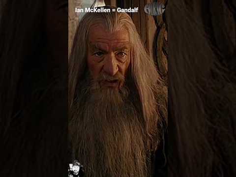 Ian McKellen = Gandalf