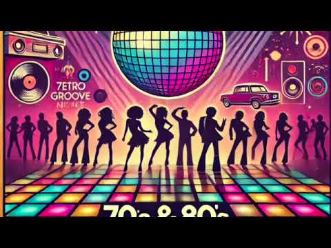 Retro Groove Disco Night 70s 80s