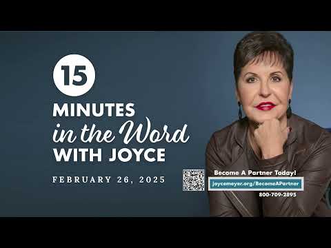 True Greatness - Pt 2 | 15 Minutes in the Word with Joyce Meyer