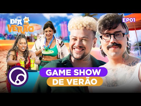 DIA DE VERÃO EP1: CHUVEIRADA, DANÇA DA CADEIRA E CAOS com Foquinha e Giovanna Heliodoro | DiaTV