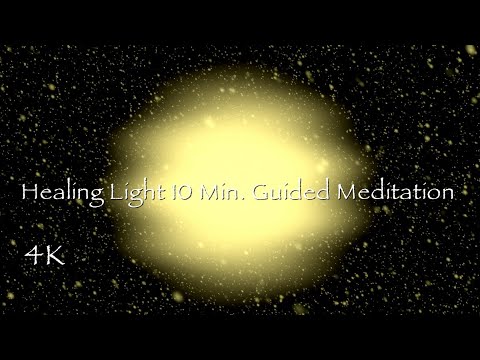 Healing Light 10 Min. Guided Meditation – Mindfulness Calming Starfield