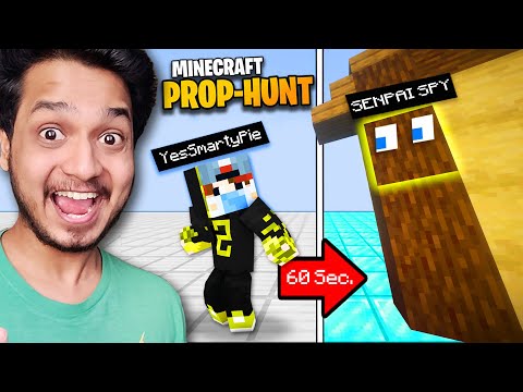 Funniest Prop Hunt But World Change Randomly @YesSmartyPie(Himlands Hide & Seek)