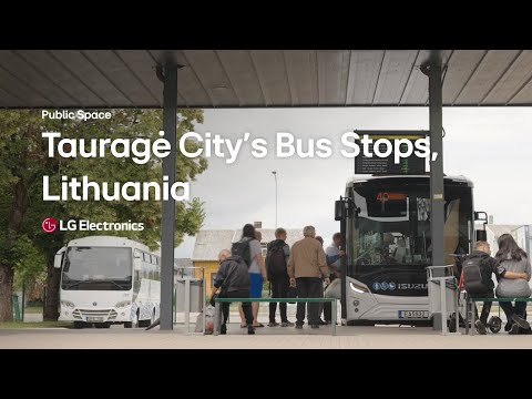 [Public Space] Tauragė City’s Bus Stops, Lithuania