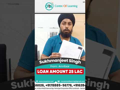 Congratulations to Simranjeet Singh for getting loan of amount 25 Lac