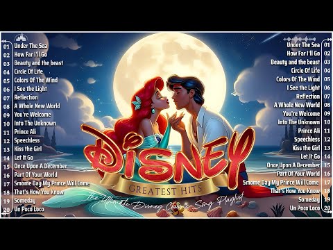 New Disney Hits of 2024 🥥 Disney Songs That Will Make You Fall In Love💐Under The Sea,How Far I'll Go