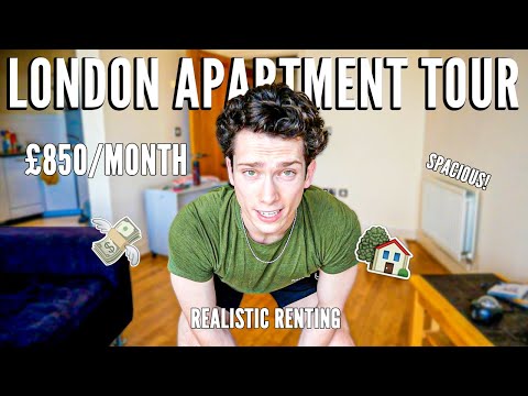 My LONDON Apartment Tour🏡: What £850/Month Rent In London gets you...