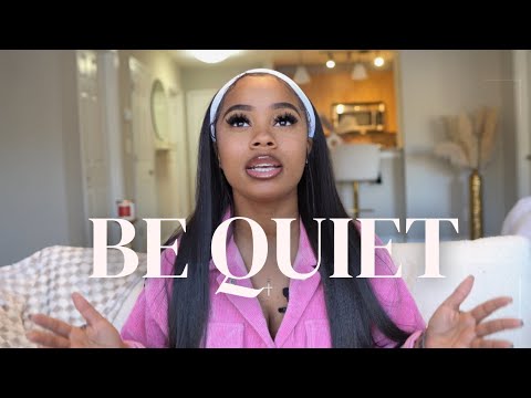 God wants you to be QUIET…