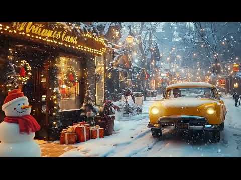 Winter Coffee Jazz ❄️ Cozy Jazz & Snowy Holiday Ambience for Relaxing Day