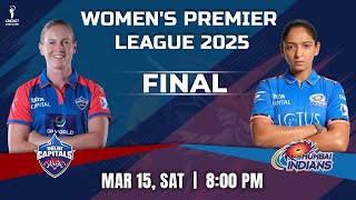 WPL 2025: Delhi Capitals Women vs Mumbai Indians Women FINAL Match PREDICTION | WHO WILL WIN?