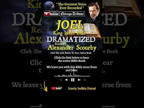 29~Book of Joel Short | By A.Scourby | DRAMATIZED | God is Spirit, Truth & Love #youtubeshorts