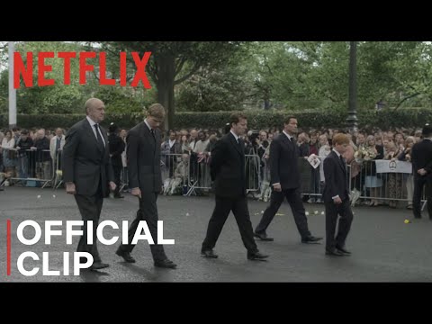 Princess Diana's Funeral Procession Scene - The Crown Season 6 - (4K)