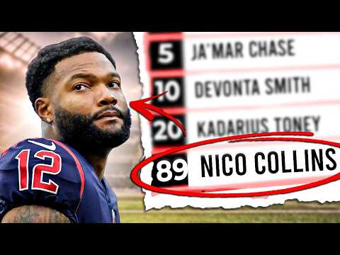 Who Were The 13 Wide Receivers DRAFTED BEFORE Nico Collins?