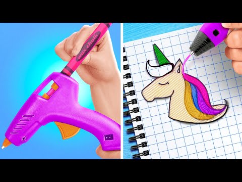 Unleash Your Creative Genius🎨 Crafts With Paper For School📦 Clever Hacks For Beginners by 123GO