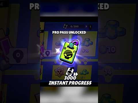 UNLOCKING PRO PASS🔥🔥 #brawlstars