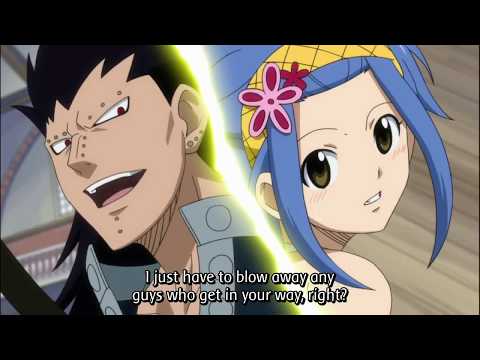 Fairy Tail - Gajeel partners up with Levy